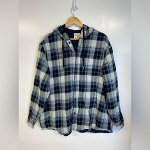 Men’s RedHead Brand Co. Plaid Flannel Lined Button Up Shirt Jacket. Size 2XL